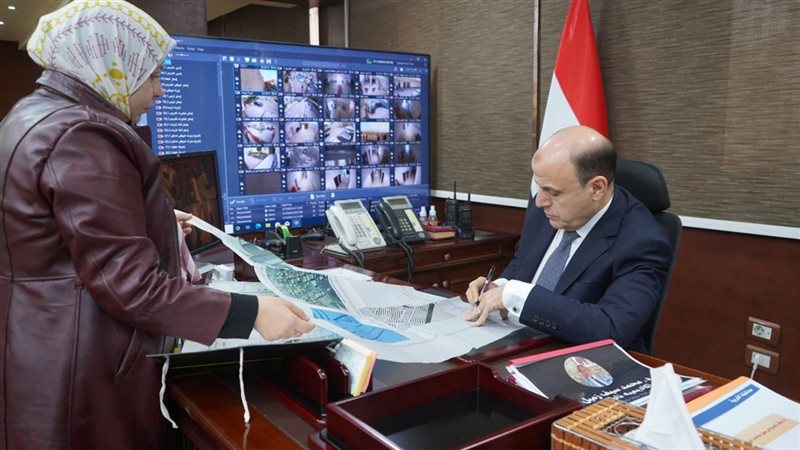 محافظ الغربية خلال الإعتماد 