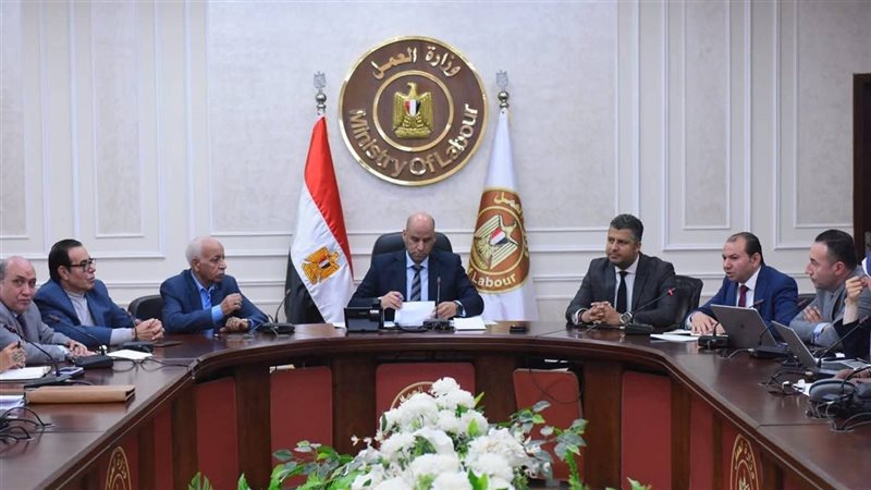 اجتماع وزير العمل