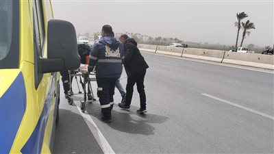 بالأسماء.. إصابة 11 شخصًا في انقلاب ميكروباص على طريق شبرا بنها الحر