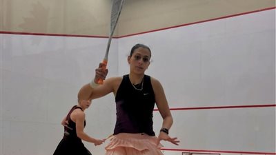 ناردين جرس تتأهل إلى نصف نهائي بطولة أسبوع الاسكواش للسيدات 2026 