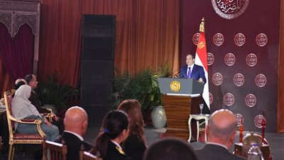 نص كلمة الرئيس السيسي في حفل إفطار الأسرة المصرية