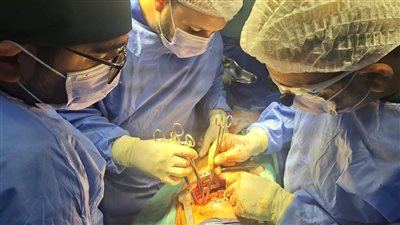 جراحة دقيقة تنقذ مريض انكماش كامل بالرئة في مستشفى صدر العباسية