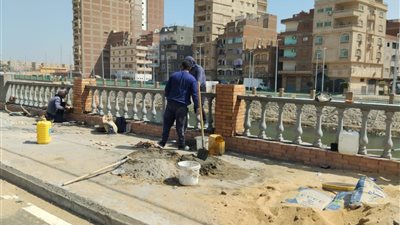 محافظ الغربية يتابع معدلات تنفيذ كورنيش المحلة الجديد