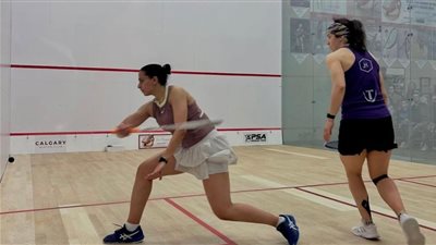 ناردين جرس تتأهل إلى نهائي بطولة أسبوع الاسكواش للسيدات 2026 