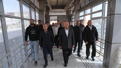 وزير النقل يتفقد جاهزية المرحلة الثانية من مشروع الأتوبيس الترددي السريع BRT