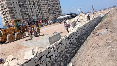 تكلفته 120مليون جنيه.. محافظ الغربية يتابع تنفيذ كورنيش محور محلة منوف
