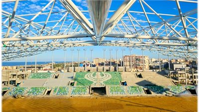 وزارة الشباب والرياضة تعلن بدء أعمال تركيب وزراعة النجيلة باستاد النادي المصري