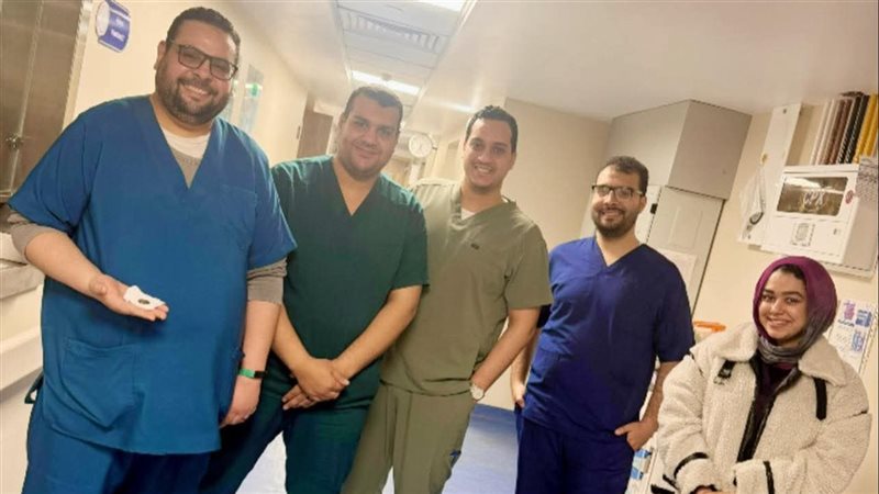 إنقاذ طفل ابتلع عملة