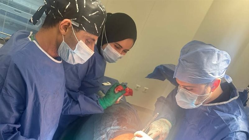 انقاذ حياة مريضة