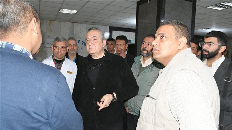 جولة رئيس هيئة المستشفيات