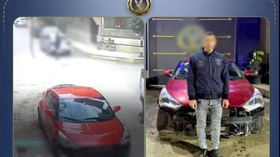 القبض على قائد سيارة بدون لوحات في القليوبية بعد القيادة برعونة وإتلاف مركبتين