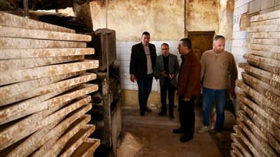 محافظ المنوفية يغلق مخبزا بلديا لعدم توافر الاشتراطات ويحيل مدير تموين الشهداء للتحقيق