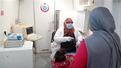 فحص 700 حالة وتقديم 2200 خدمة في قافلة