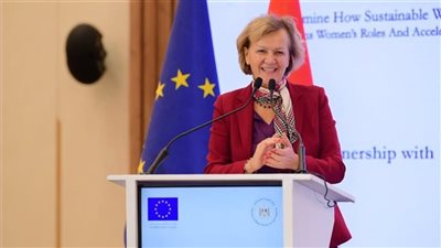 سفيرة الاتحاد الأوروبي: نثمن الدور المحوري الذي تضطلع به مصر كركيزة أساسية للاستقرار بالشرق الأوسط