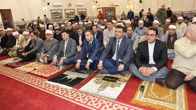 اللواء عمرو الغريب يشهد احتفال مديرية أوقاف المنوفية بليلة القدر 