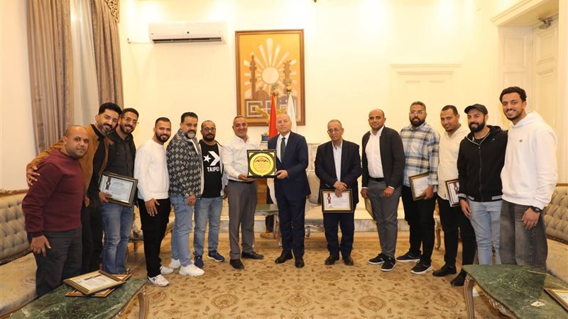 جانب من التكريم 