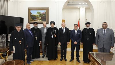 محافظ القاهرة يستقبل وفد بيت العائلة المصرية للتهنئة بعيد الفطر