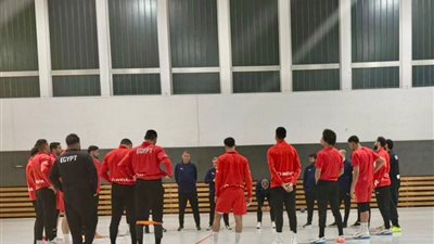 منتخب اليد يخوض مرانه الأول في ألمانيا استعدادًا لمواجهة الماكينات