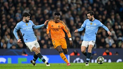 التشكيلة الأساسية لموقعة مانشستر سيتي وريال مدريد في دوري أبطال أوروبا