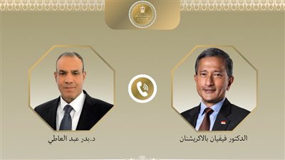 اتصال هاتفي بين وزير الخارجية ونظيره السنغافوري 