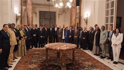 نائب وزير الخارجية يلتقي السفراء الأفارقة المعتمدين في مصر