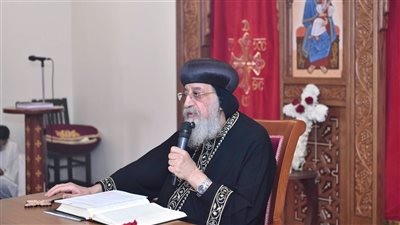 البابا تواضروس الثاني يدعو لترشيد الطاقة والكهرباء والماء