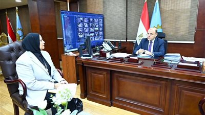 محافظ الغربية يناقش مع الطب البيطري موقف حملات العيد وتحصين الكلاب والماشية