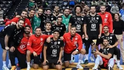 منتخب اليد أمام الماكينات وديًا بمعسكر ألمانيا