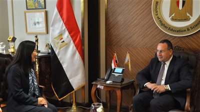 وزير التعليم العالي يبحث تعزيز التعاون مع برنامج الأمم المتحدة الإنمائي لدعم البحث العلمي والابتكار