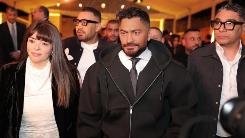 الفنان تامر حسني 