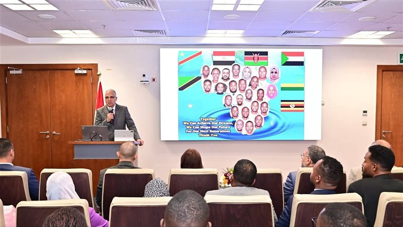 كلمة وزير الري خلال