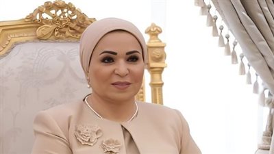 السيدة انتصار السيسي تهنئ الشعب المصري والأمتين العربية والإسلامية بعيد الفطر المبارك