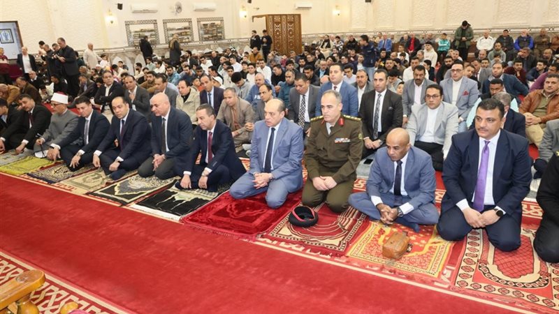 محافظ المنوفية يؤدى