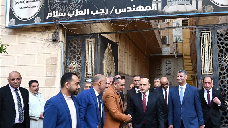 محافظ الغربية خلال