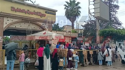 التقلبات الجوية لم تمنع مواطني كفر الشيخ من الاحتفال بالعيد