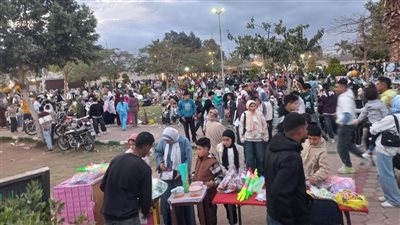 حدائق القناطر الخيرية كاملة العدد فى ثاني أيام عيد الفطر المبارك