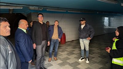 نائب محافظ القاهرة يستعرض خطة رفع كفاءة أنفاق الأوبرا