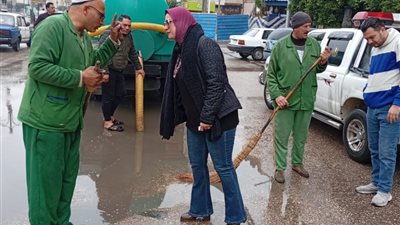 محافظ الغربية يتابع سحب مياه الأمطار وطوارئ الطقس