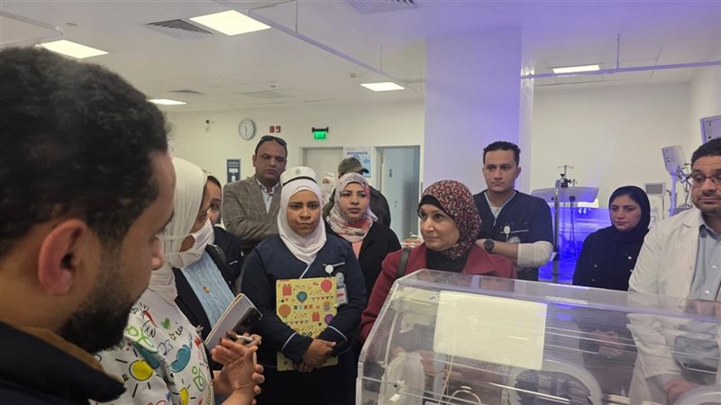 زيارة نقيبة التمريض