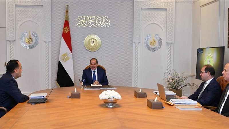 اجتماع الرئيس السيسي