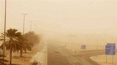 الأرصاد تحذر من رياح مثيرة للأتربة وأمطار رعدية تصل القاهرة