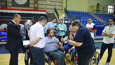 لجنة مصنفي مصر تشارك في تصفيات أفريقيا لسلة الكراسي المتحركة المؤهلة للمونديال