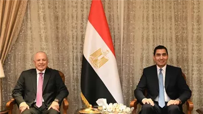وزير الرياضة وأبوريدة يدعمان بعثة الناشئين قبل موقعة تونس
