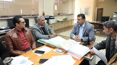 النمر يتابع انتظام سير العمل بالمراكز التكنولوجية ونسب الإنجاز بملفات التصالح 