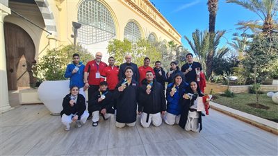 وزير الشباب والرياضة يهنئ أبطال مصر للجودو بعد تتويجهم في بطولة إفريقيا المفتوحة بالسنغال