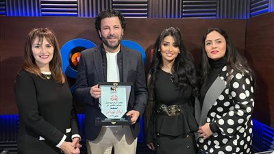 تكريم الفنان إياد نصار في حلقة خاصة مع همسة إمام عبر شبكة راديو النيل 