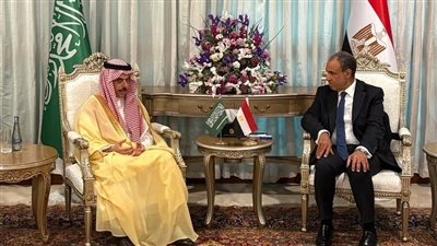 وزيرا خارجية مصر والسعودية يبحثان تعزيز التعاون وتطورات الأوضاع الإقليمية