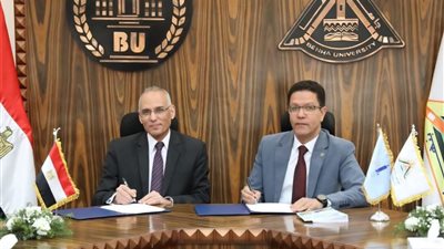 تعاون بين القومي للبحوث وجامعة بنها لتدريب وتأهيل الطلاب ودعم الابتكار