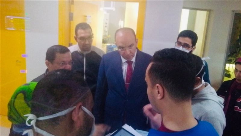زيارة رئيس قطاع صحة