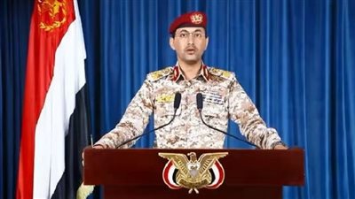 المتحدث العسكري لجماعة الحوثي يعلن عن عملية صاروخية ثالثة ضد إسرائيل